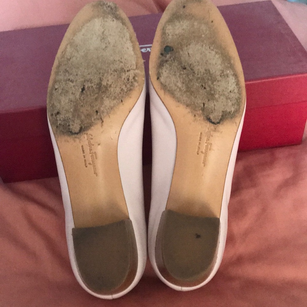 Ferragamo Vara pumps SZ 7C in orchid. - Picture 4 of 5